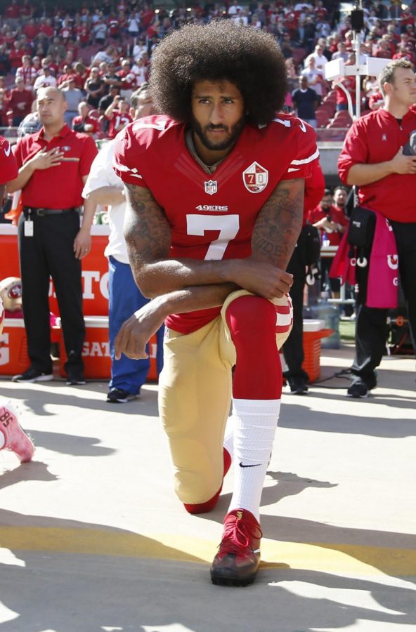 Colin Kaepernick's protest is powerful, effective - The Times-Delphic